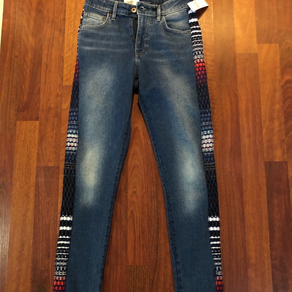 Levis high rise denim 721